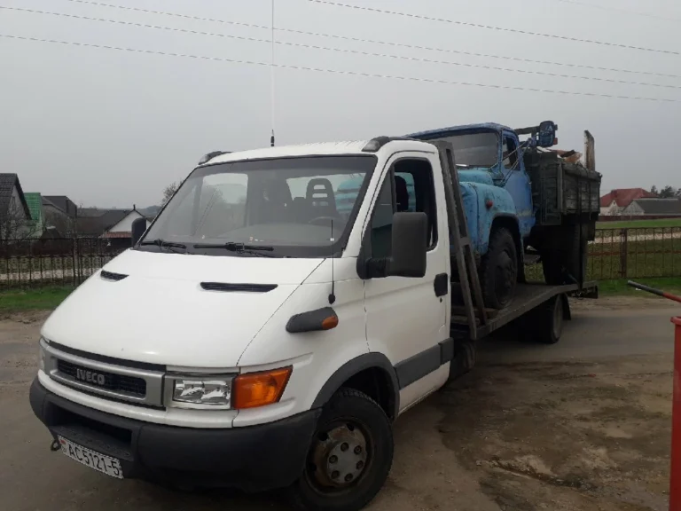 Эвакуируем грузовики по Беларуси